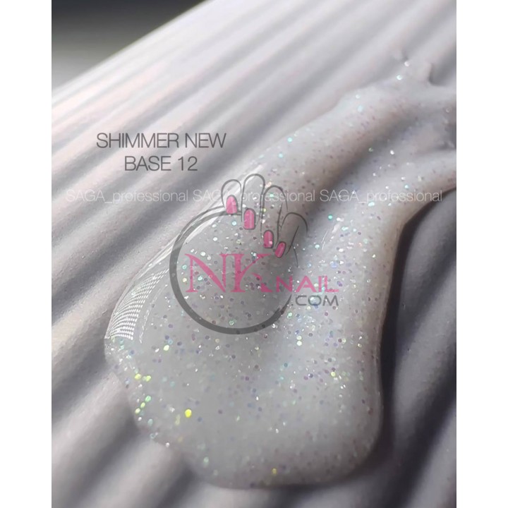 База Saga Shimmer Base №12, 15 мл
